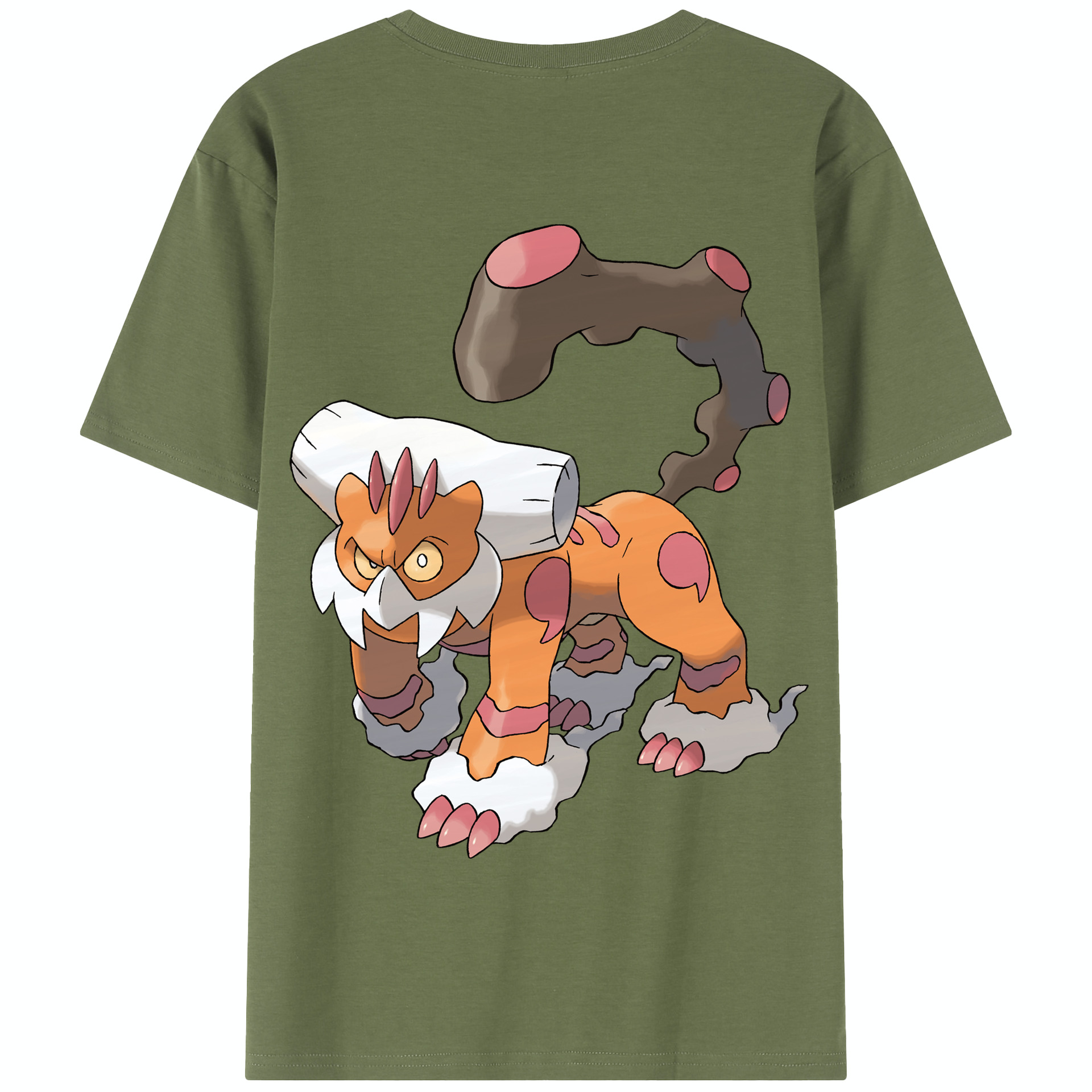 （画像用） ポケットモンスター Pokémon 綿100％半袖Tシャツ（背面プリント）